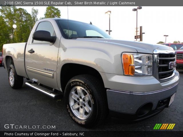 2008 GMC Sierra 1500 SLE Regular Cab in Silver Birch Metallic