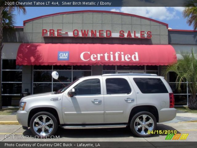 2008 Chevrolet Tahoe LT 4x4 in Silver Birch Metallic