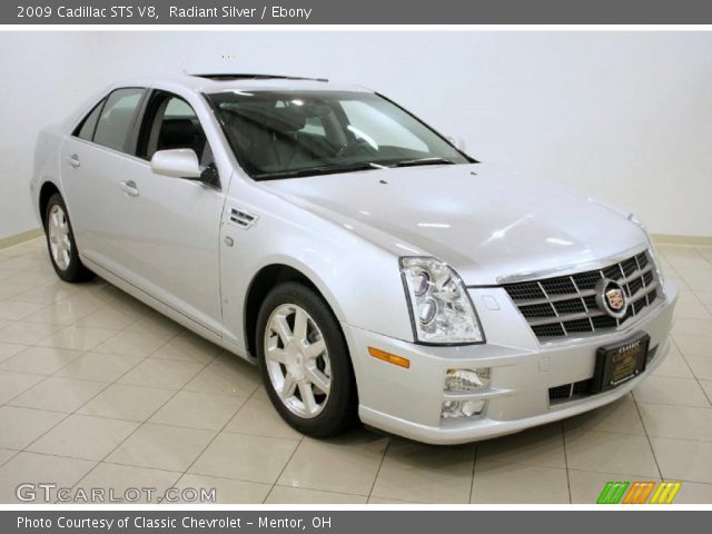 2009 Cadillac STS V8 in Radiant Silver