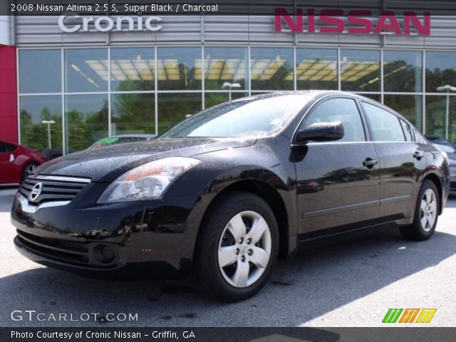 2008 Nissan Altima 2.5 S in Super Black