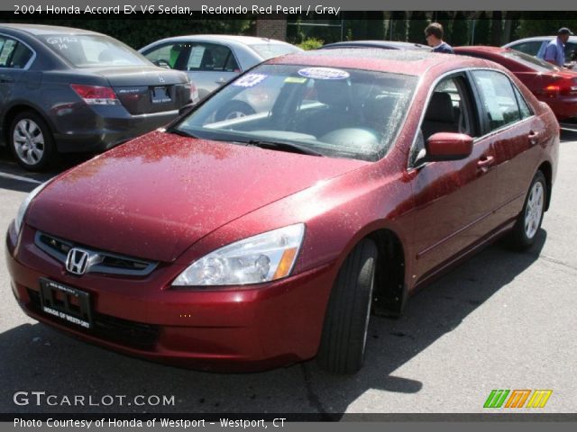 2004 Honda Accord EX V6 Sedan in Redondo Red Pearl