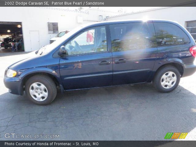 2002 Dodge Caravan SE in Patriot Blue Pearl