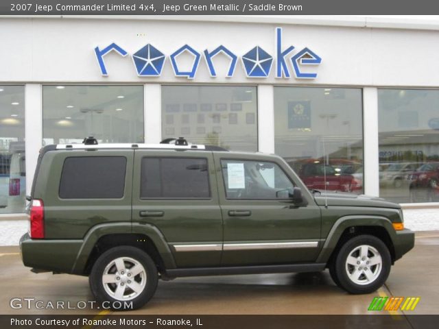 2007 Jeep Commander Limited 4x4 in Jeep Green Metallic