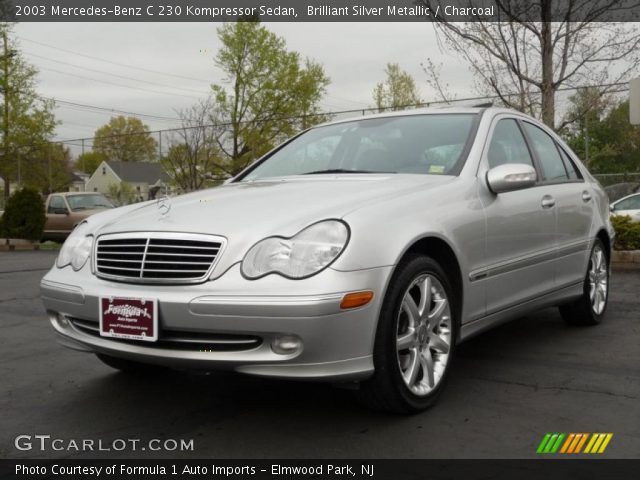 2003 Mercedes-Benz C 230 Kompressor Sedan in Brilliant Silver Metallic