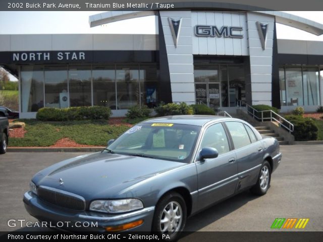 2002 Buick Park Avenue  in Titanium Blue Metallic