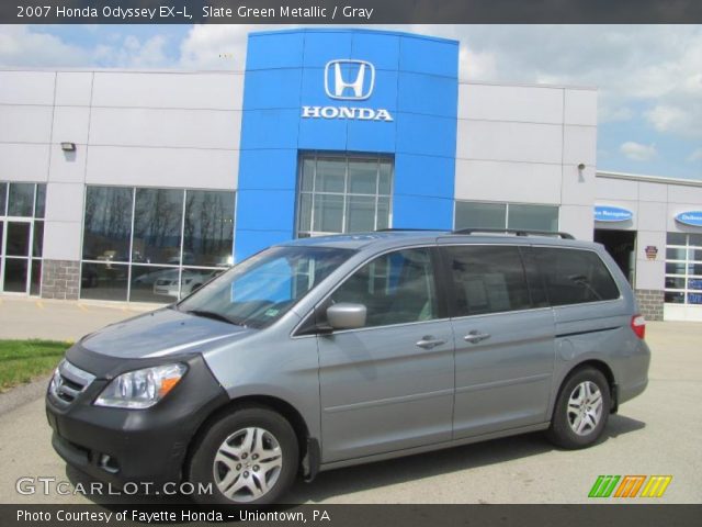 2007 Honda Odyssey EX-L in Slate Green Metallic