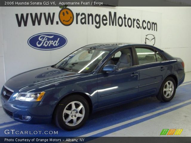 2006 Hyundai Sonata GLS V6 in Aquamarine Pearl