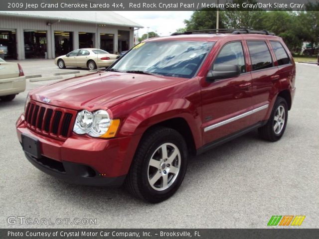 2009 Jeep Grand Cherokee Laredo 4x4 in Red Rock Crystal Pearl