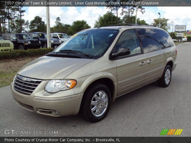 2007 Chrysler Town & Country Limited in Linen Gold Metallic