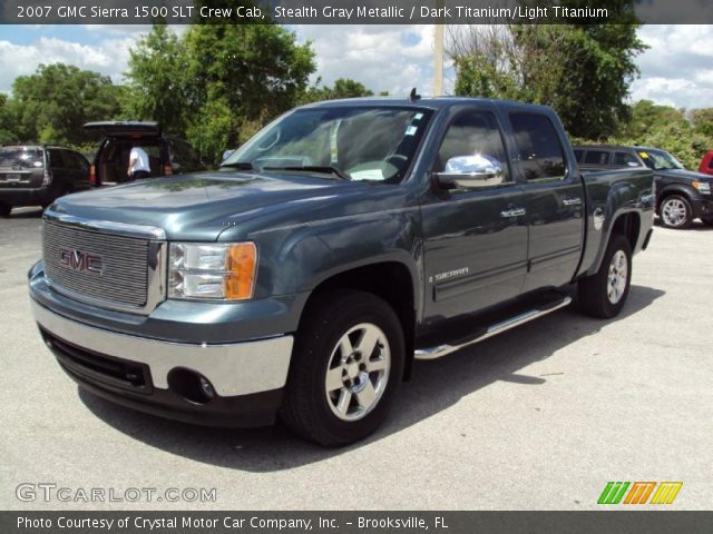 2007 GMC Sierra 1500 SLT Crew Cab in Stealth Gray Metallic