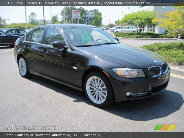 2010 BMW 3 Series 335d Sedan in Black Sapphire Metallic