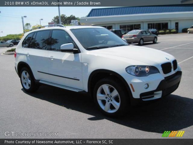2010 BMW X5 xDrive30i in Alpine White