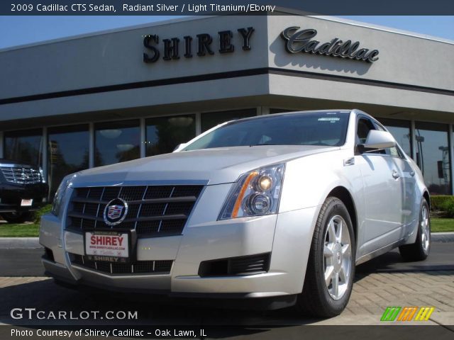 2009 Cadillac CTS Sedan in Radiant Silver
