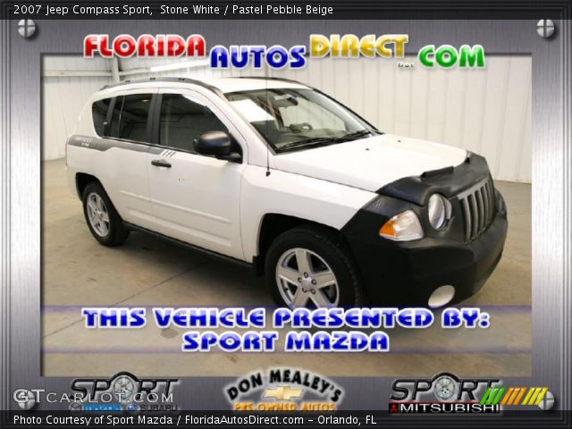 2007 Jeep Compass Sport in Stone White