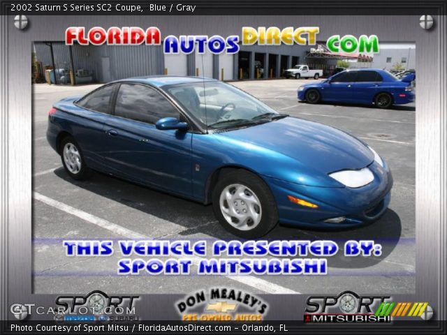 2002 Saturn S Series SC2 Coupe in Blue