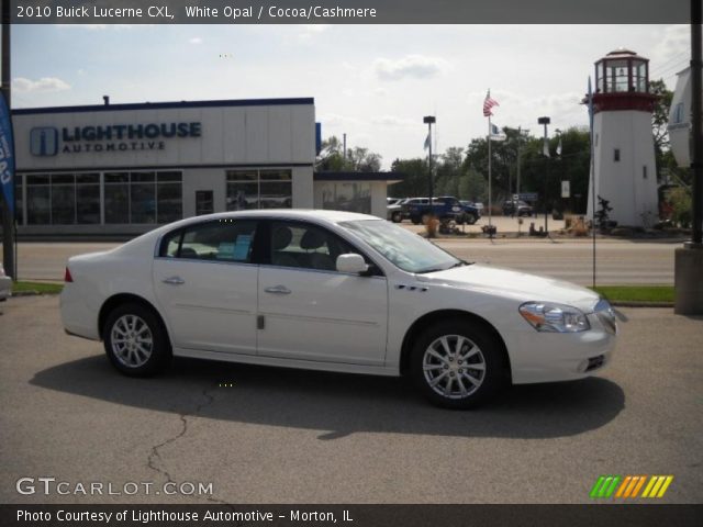 2010 Buick Lucerne CXL in White Opal