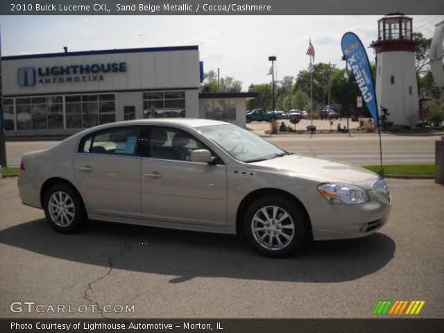 2010 Buick Lucerne CXL in Sand Beige Metallic