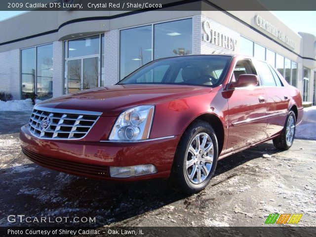2009 Cadillac DTS Luxury in Crystal Red