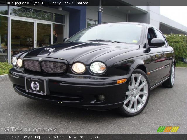 2004 Jaguar X-Type 3.0 in Ebony Black