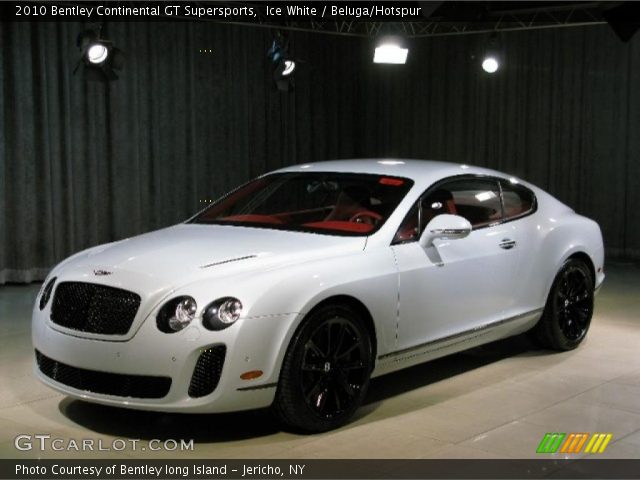 2010 Bentley Continental GT Supersports in Ice White