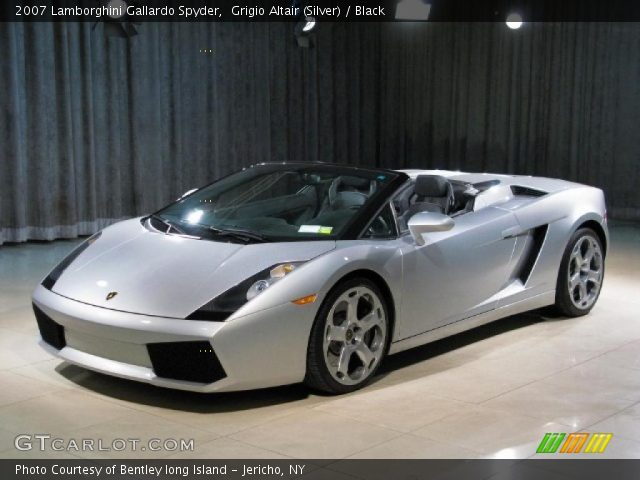 2007 Lamborghini Gallardo Spyder in Grigio Altair (Silver)
