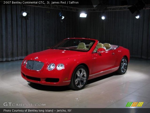 2007 Bentley Continental GTC  in St. James Red