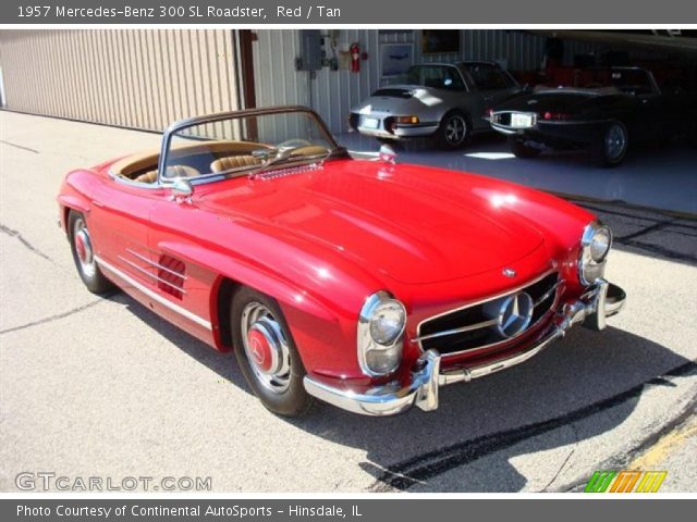 1957 Mercedes-Benz 300 SL Roadster in Red