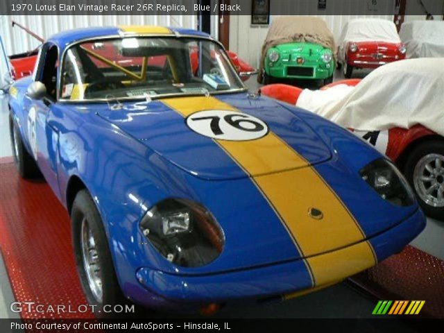 1970 Lotus Elan Vintage Racer 26R Replica in Blue