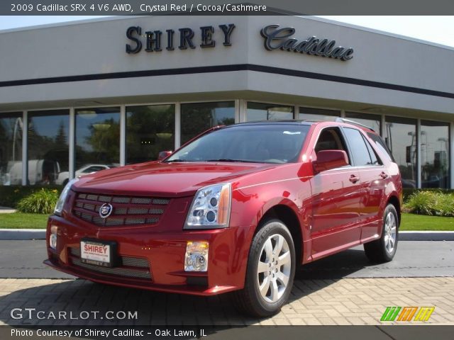 2009 Cadillac SRX 4 V6 AWD in Crystal Red