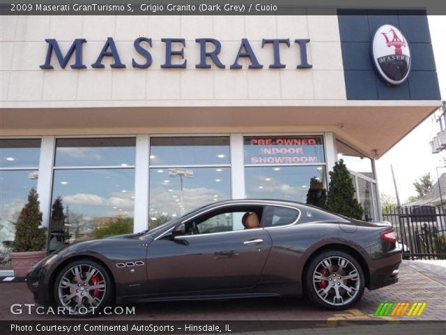 2009 Maserati GranTurismo S in Grigio Granito (Dark Grey)