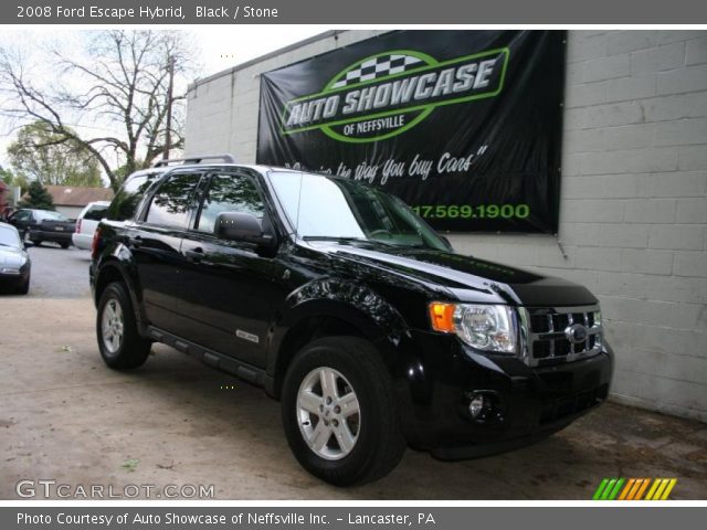 2008 Ford Escape Hybrid in Black