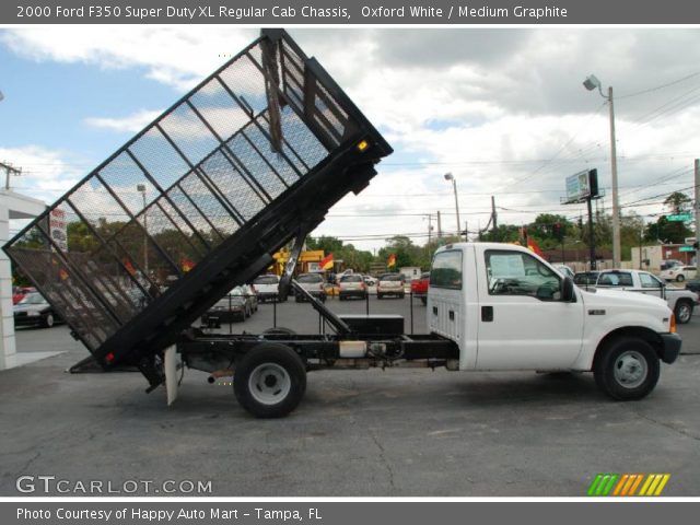 2000 Ford F350 Super Duty XL Regular Cab Chassis in Oxford White