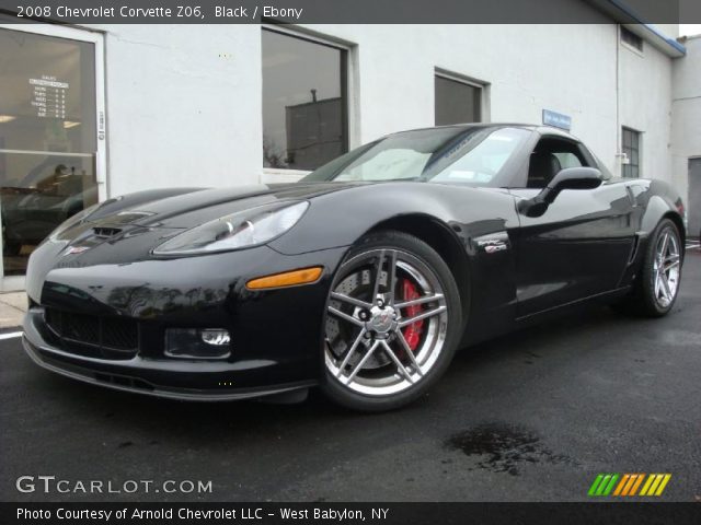 2008 Chevrolet Corvette Z06 in Black