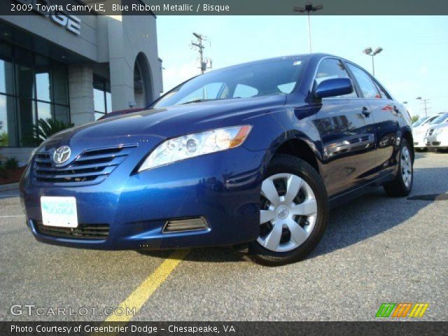 2009 Toyota Camry LE in Blue Ribbon Metallic