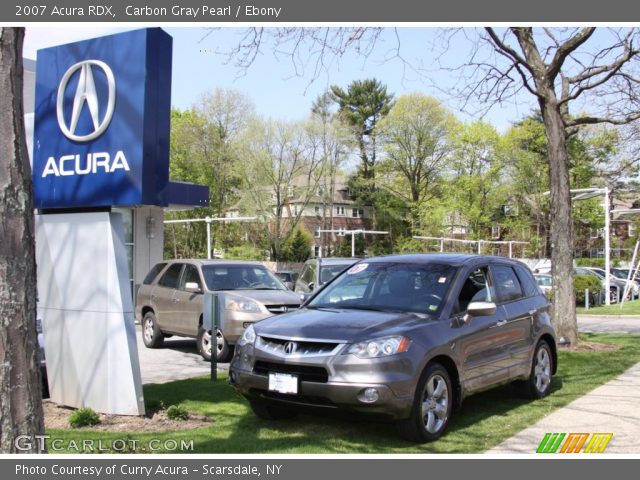 2007 Acura RDX  in Carbon Gray Pearl