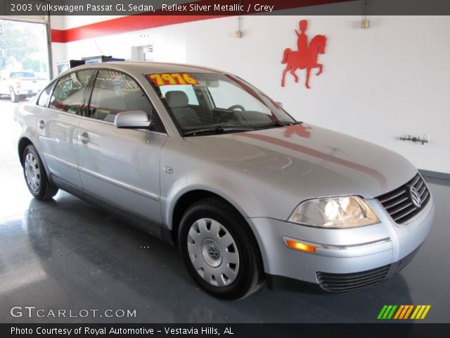 2003 Volkswagen Passat GL Sedan in Reflex Silver Metallic