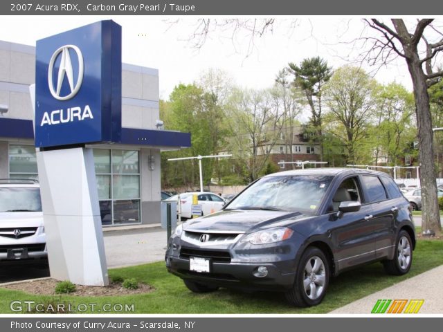 2007 Acura RDX  in Carbon Gray Pearl
