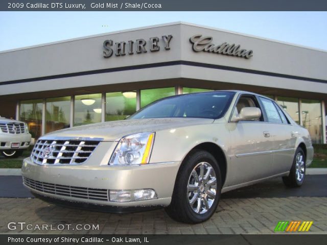 2009 Cadillac DTS Luxury in Gold Mist