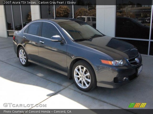 2007 Acura TSX Sedan in Carbon Gray Pearl