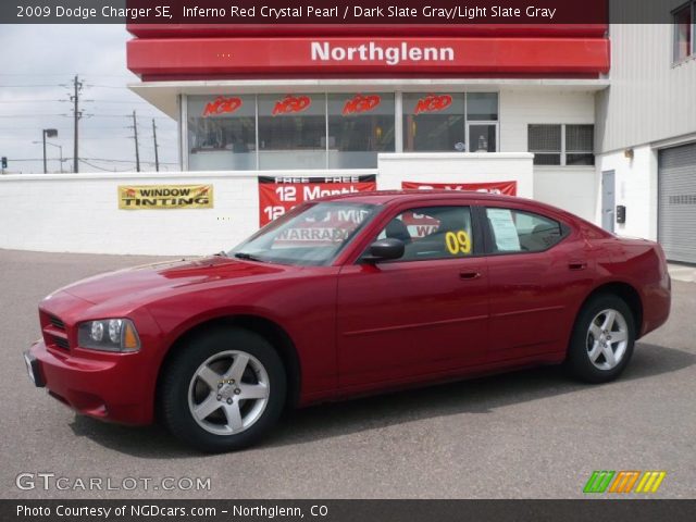 2009 Dodge Charger SE in Inferno Red Crystal Pearl