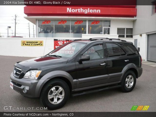 2004 Kia Sorento EX 4WD in Ebony Black