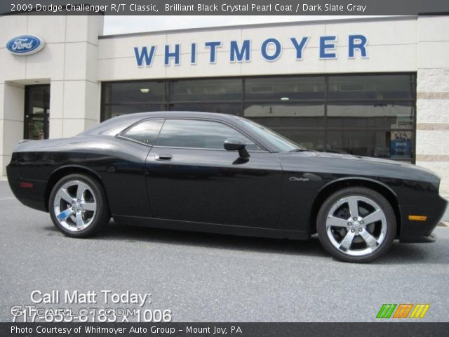 2009 Dodge Challenger R/T Classic in Brilliant Black Crystal Pearl Coat