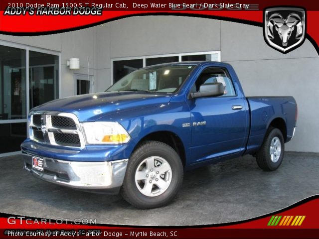 2010 Dodge Ram 1500 SLT Regular Cab in Deep Water Blue Pearl