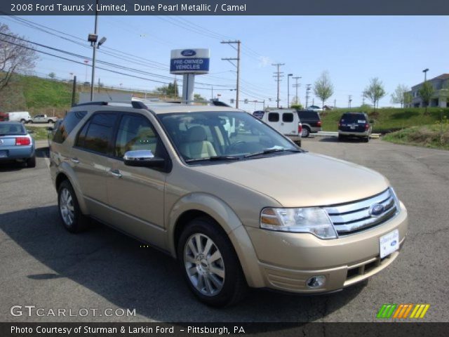 2008 Ford Taurus X Limited in Dune Pearl Metallic