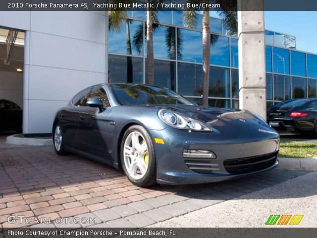 2010 Porsche Panamera 4S in Yachting Blue Metallic