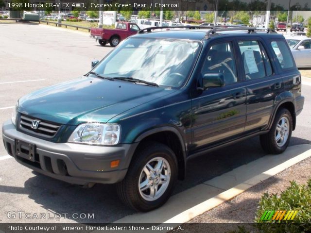 1998 Honda CR-V EX 4WD in Cypress Green Pearl