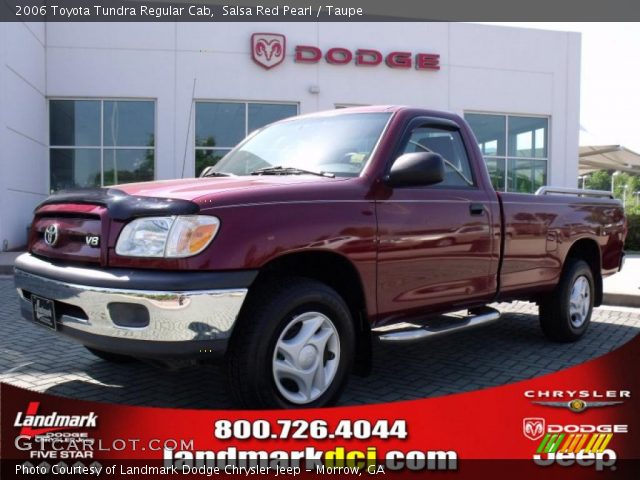 2006 Toyota Tundra Regular Cab in Salsa Red Pearl