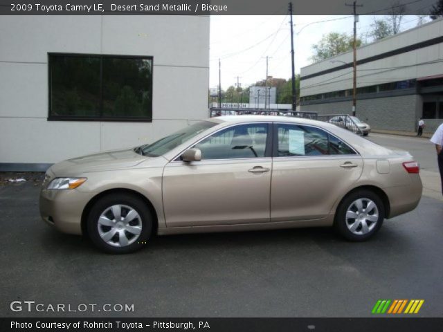 2009 Toyota Camry LE in Desert Sand Metallic