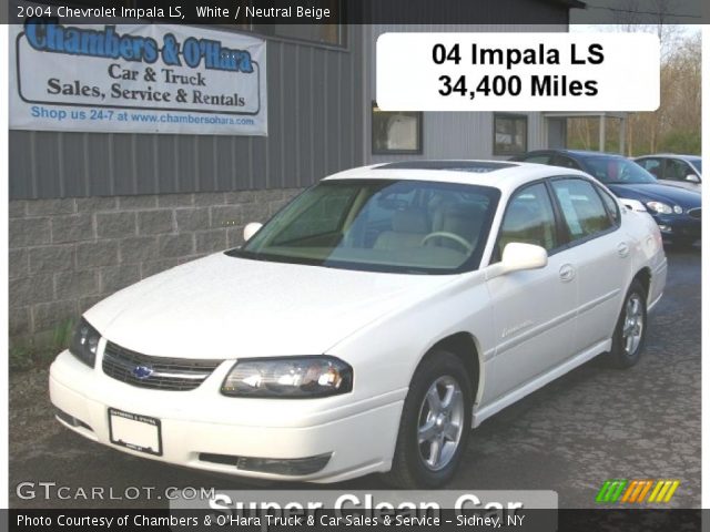 2004 Chevrolet Impala LS in White