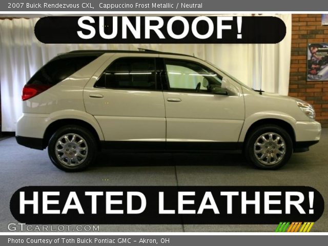 2007 Buick Rendezvous CXL in Cappuccino Frost Metallic